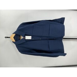 Quince Men's Organic Comfort Stretch Chore Jacket Navy Blue XL